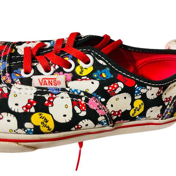 Vans X Hello Kitty Sneaker Shoes For Kids Size 3.5 - Picture 10 of 14